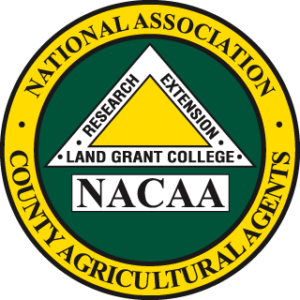 The National Association of County Agricultural Agents logo.